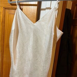 Cupcakes and Cashmere Elegant Cream tank Top